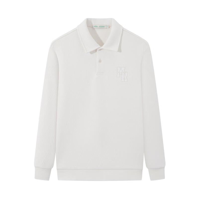 Men's Round Neck Jacquard Pullover Sweatshirt