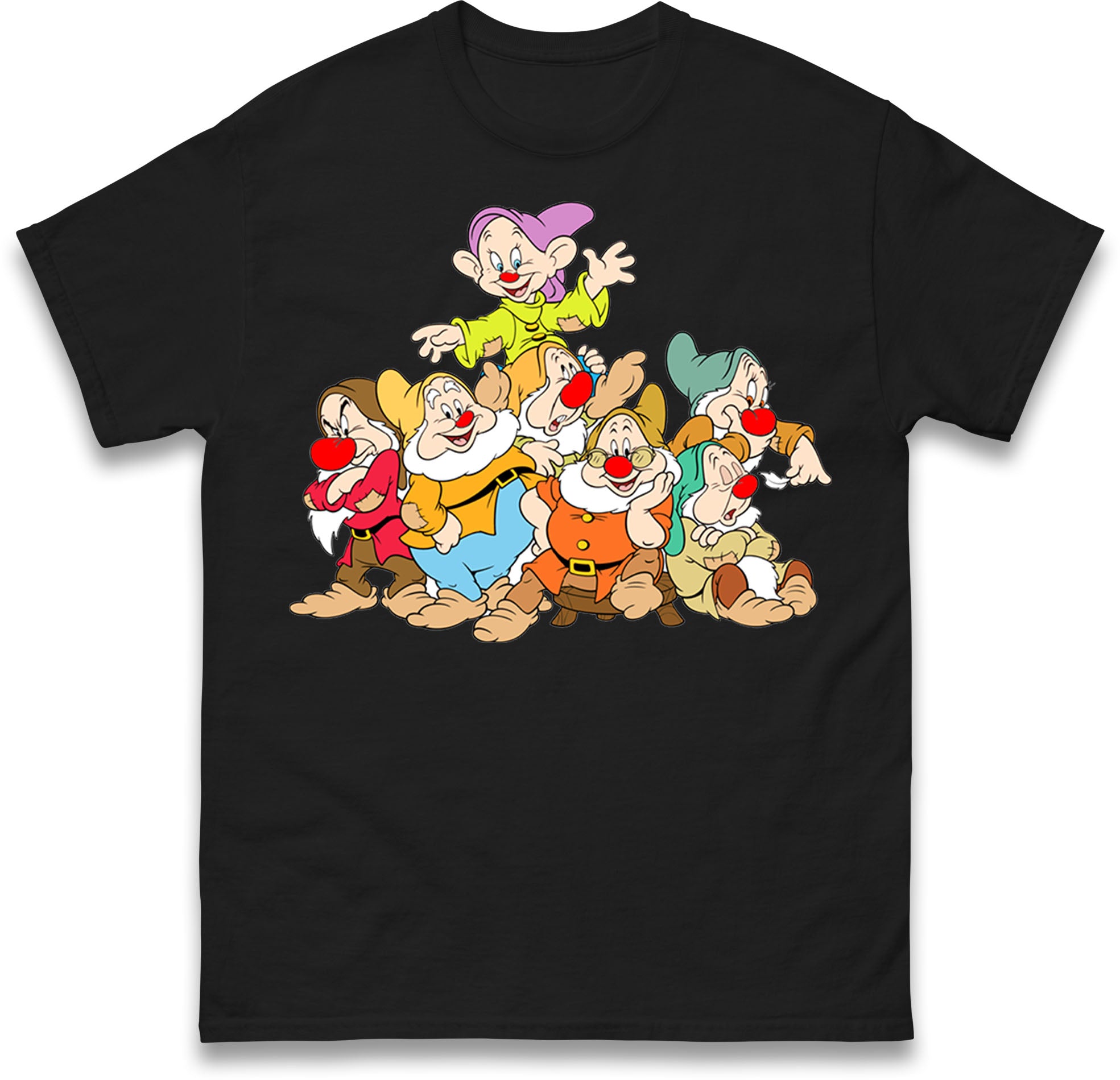 Seven Dwarfs Red Nose Day kids T Shirt 150