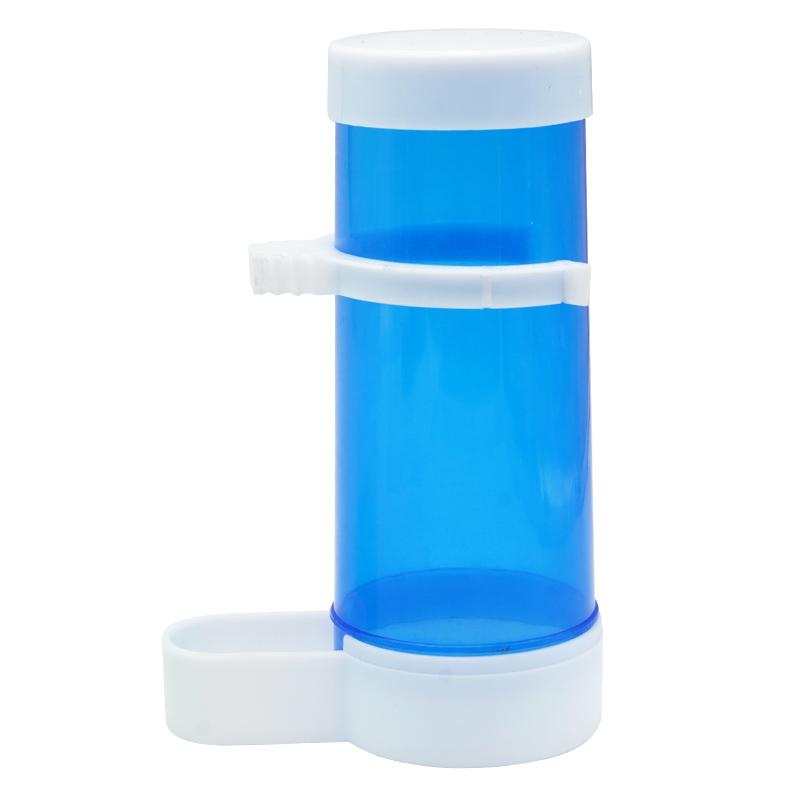 

Bird Automatic Feeder Birdcage Parrot Automatic Food Dispenser Water Dispenser Pet Feeding Tools Cockatoo Hangable Accessories синій