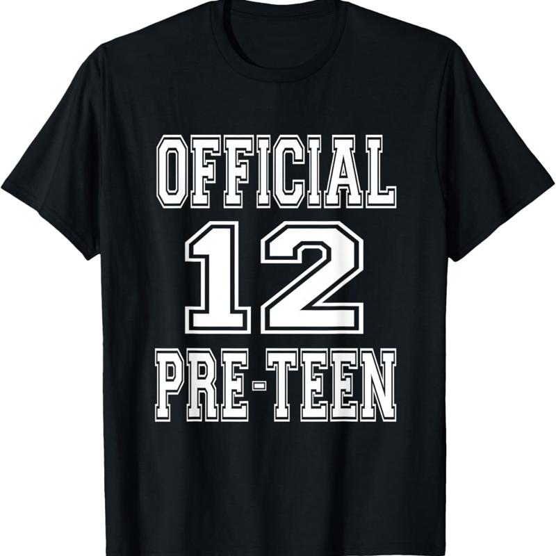 Offizielles 12. Geburtstag T-Shirt für Jungen und Mädchen