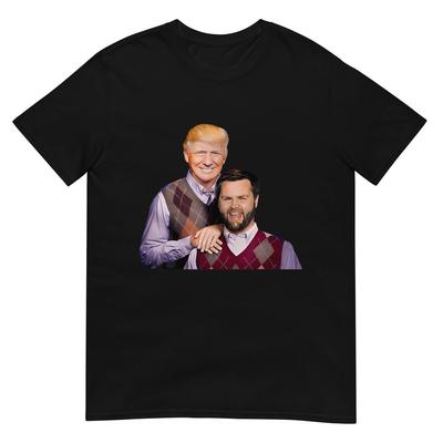 Trump Vance 2024 Fratelli Divertente Parodia Trump J D Vance Fratelli Maglietta