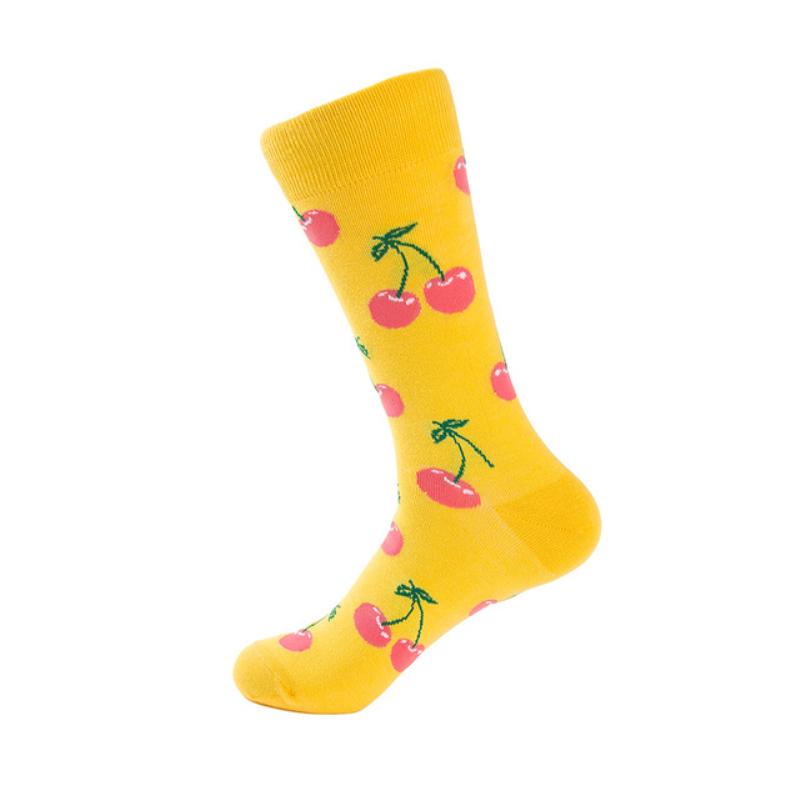 Men Socks Cotton Crew Socks Cartoon Animal Dog Pattern Socks Novelty For Christmas Gift