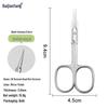 Stainless Steel Pointed Cuticle Scissors - Professional Manicure Tool for Delicate Skin Removal.