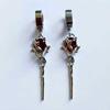 Personalized Rose Earrings