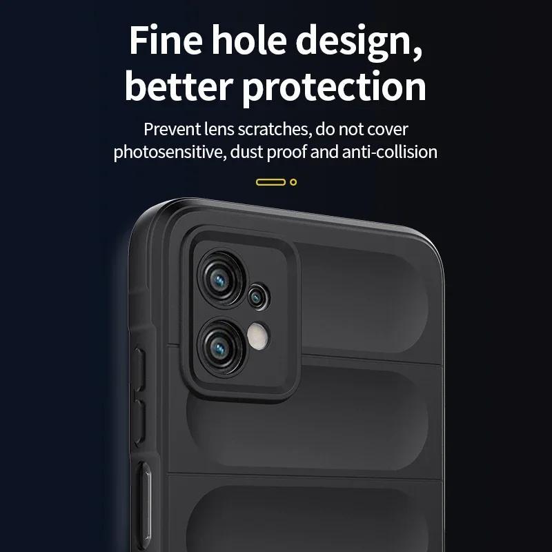 Husă Nouă Rezistentă la Șocuri pentru Motorola Moto G35 G54 G85 G62 G73 Capac Spate din Silicon Coque pentru Moto Edge 40 Neo 50 60 Fusion Pro Funda