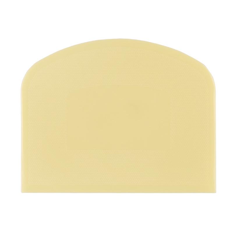 Food Grade PE Baking Scraper Plastic Dough Cutter