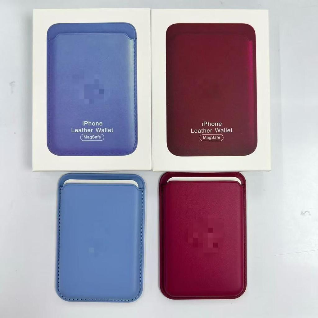 High-Quality PU Leather Magnetic Card Holder with Pop-up Animation for iPhone 17