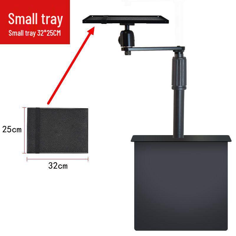 Universal Foldable Phone Holder & Projector Bracket, No-Drill, Wall-Mounted for Home or Sofa Use