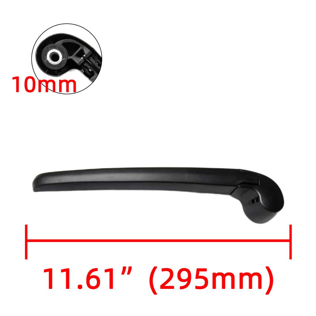 Rear Wiper Blade & Arm Set Kit For Bentley Bentayga 2016 Windshield Windscreen Rear Window