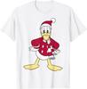 Hot Fashion Disney Mickey & Friends Donald Duck Christmas Portrait T-Shirt S-4XL Four Seasons