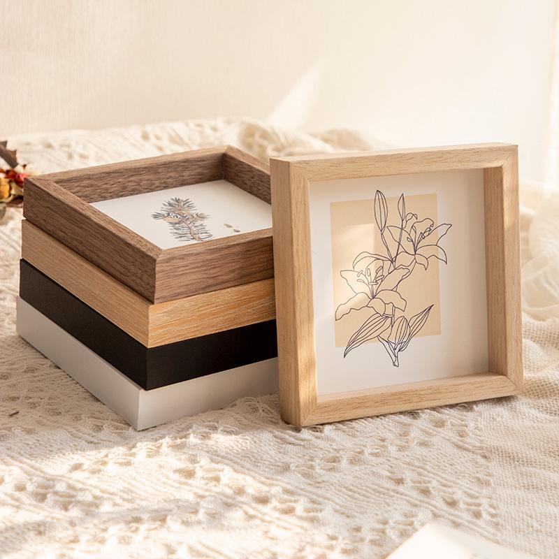 Wash Photos and Transform Into 6-inch, 7-inch, 8-inch A4 Wall-Mounted Square Photo Frames & Stands