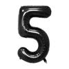 40" Number Foil Balloons Wedding Birthday Party Decoration Inflatable Digit Festival Party Supply Digit Helium Balloon Ornament
