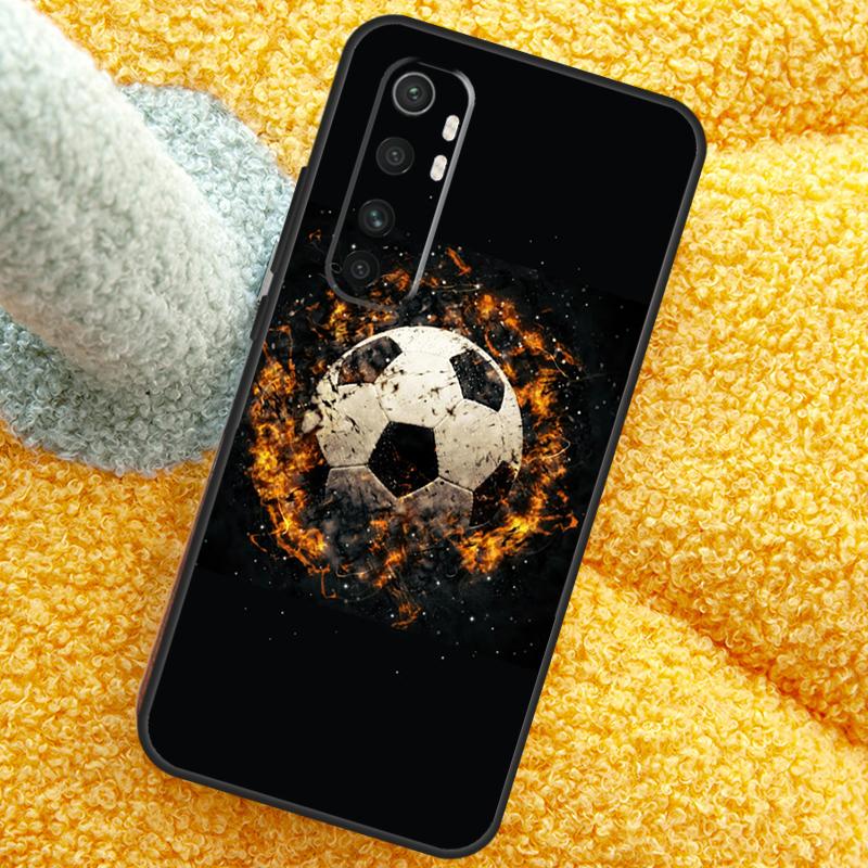 Football Soccer Ball Case For Xiaomi 15 14 Ultra 13T 14T 15T 17 Pro Max Cover For POCO X7 F8 Pro X3 X5 X6 F5 F6 F7