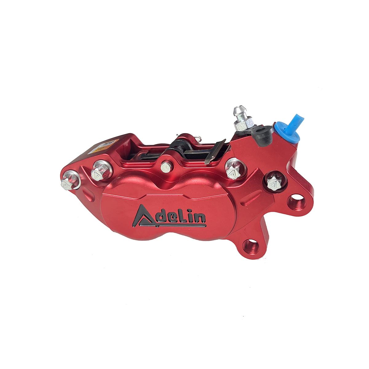 

Adelin ADL-7 ADL-20 Brake caliper HF6/F101 Motorcycle Disc Brake Caliper Right Left 4 Piston 40mm For BWS RSZ CNC Honda cbr 1000 Red right