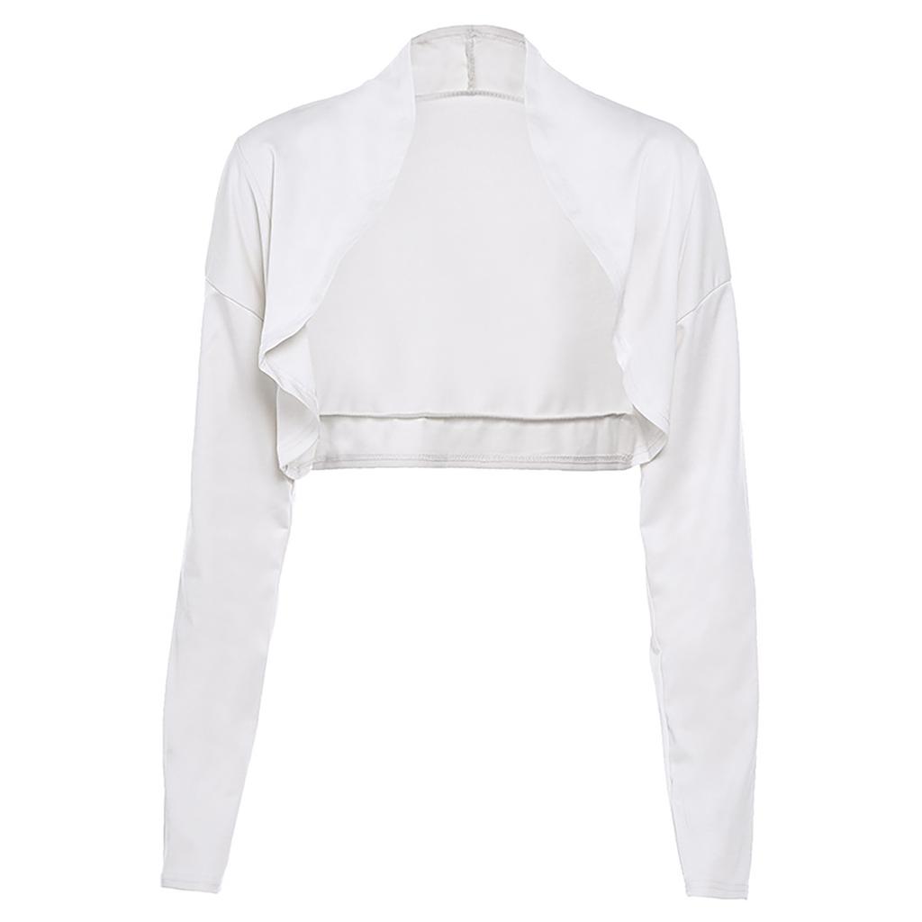 Women's Casual Fashion Solid Color Hundred Color Chopping Shoulder Cardigan Jacket