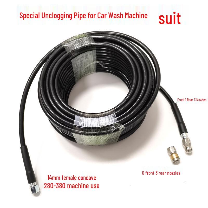 Hochdruck 360° rotierende Rohrreinigungsmaschine für Autowaschanlagen und Kanalreinigung