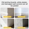 Self-Adhesive Skirting Wall Stickers 5m Stain Resistant Baseboard Trim for Living Room Dining Area Wall Decoration