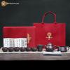 Yixing Zisha Kung Fu Teapot Set