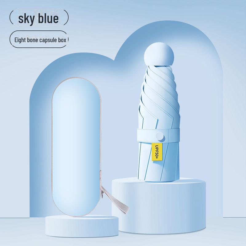 Compact Dual-Use UV Protection Sunshade Umbrella