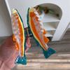Colorful Acetate Fish Hair Claw Clip for Women with Strong Grip and Life Like Designs for Daily Wear Theme Occasion
