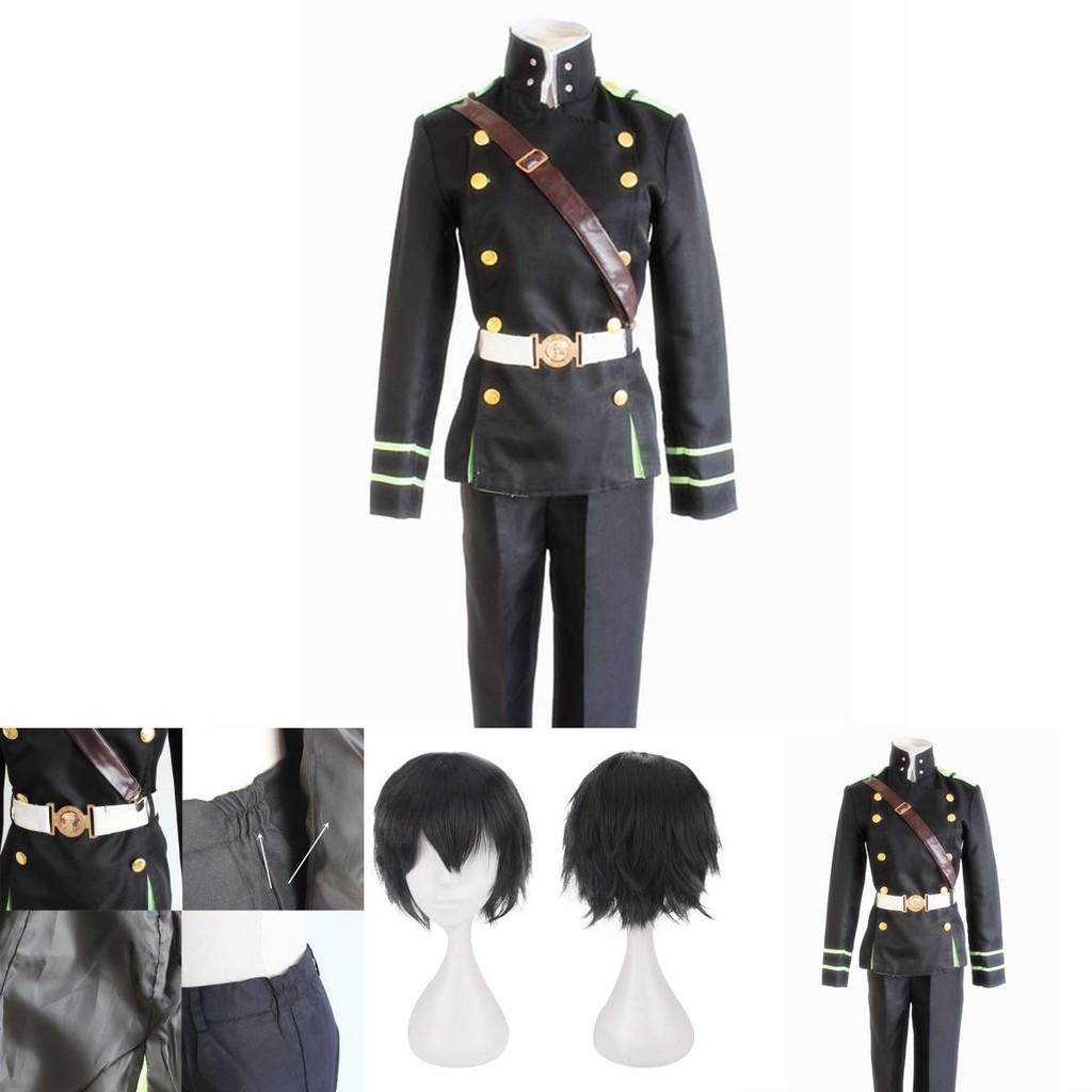 Premium Seraph Of The End Yichir Yuichiro Hyakuya Army Uniform Cosplay Costume Set