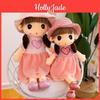 Adorable Sweetheart Fairy Plush Doll Soft Crystal Velvet Stuffed Toy Large Size