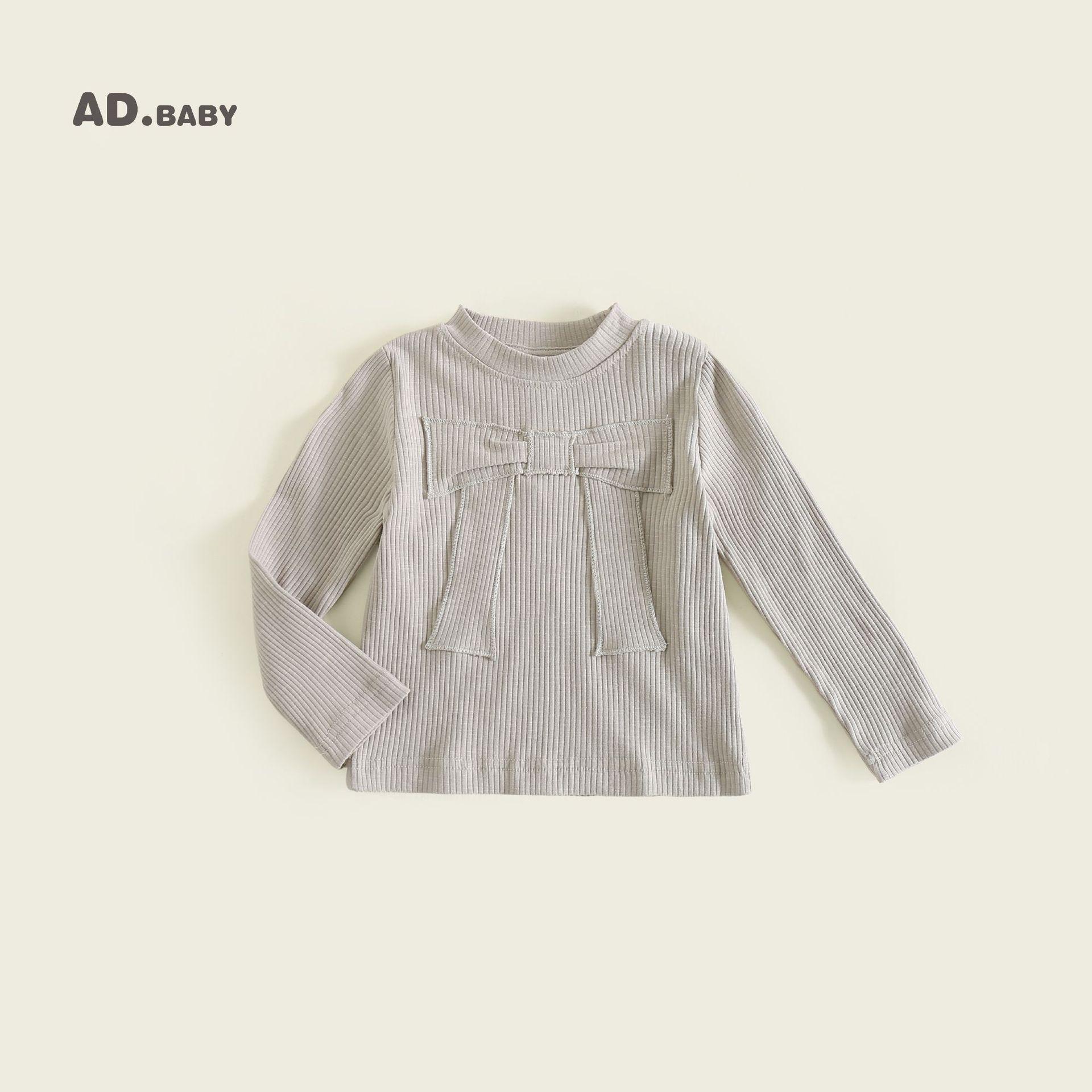 

2025 Осень Девочки Корейский Стиль Футболка с Длинным Рукавом и Вышивкой - Приятная к Коже и Удобная 110 cm