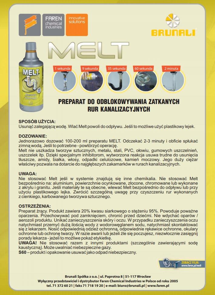 Melt Čistič Kanalizačních Potrubí 750