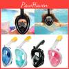 Full Face Snorkeling Mask For Adults And Kids With Anti-fog Technology And Comfortable Fit