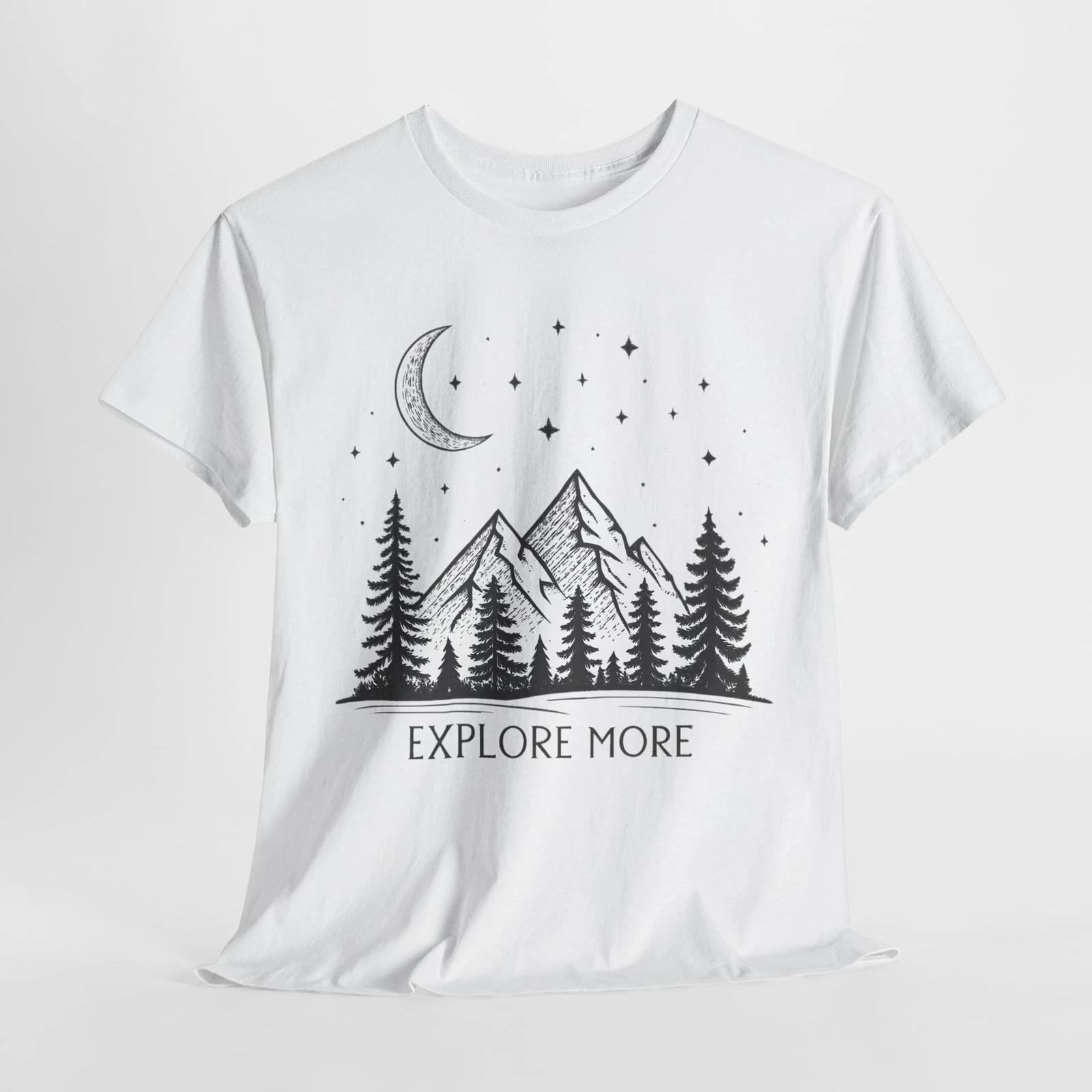 

Explore More Adventure Tee – Hiking Shirt for Nature Lovers & Travel Enthusiasts L