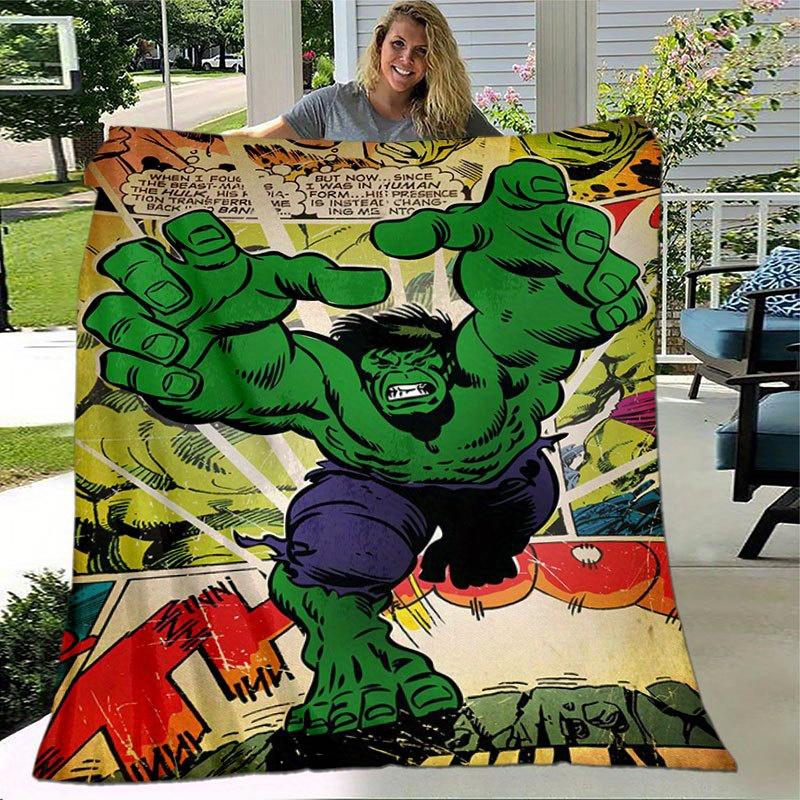 

Avengers Super Heroes Throw Blanket - Soft, Lightweight & Warm for Couch, Bed, Outdoor Use - Perfect Birthday Gift 130x150cm