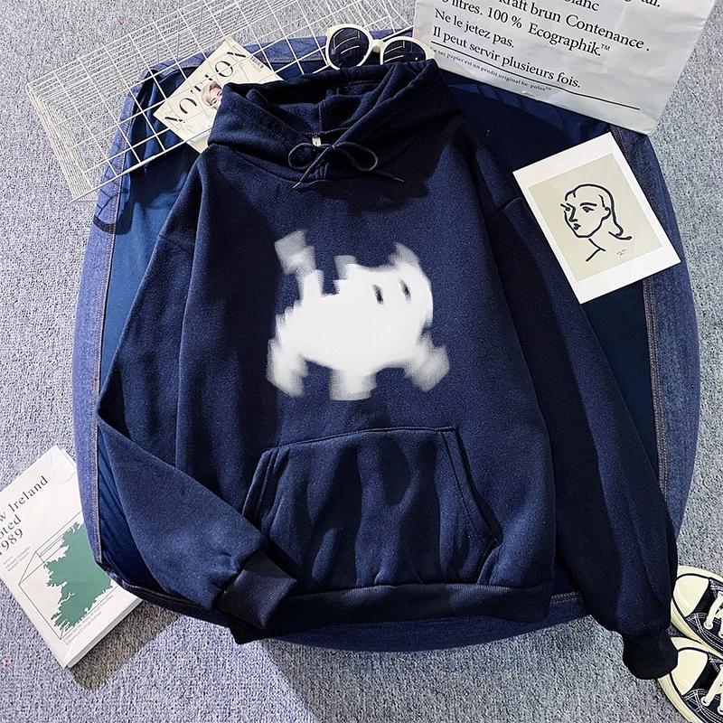 Womens Sweatshirts 2025 Casual Versatile Hooded Print Jogging Clothing Home Outdoors Sports Pullover Tops Y2k Street Take a Walk