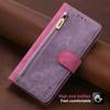 RFID Zipper Leather Wallet Flip Case For Samsung S25 Ultra S24 Plus S23 S21 FE A55 A16 A26 A36 A56 A35 A15 A54 A24 A14 Bag Cover