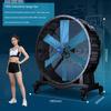Industrial Fan Strong Movable Permanent Magnet Movable Large Electric Fan High Power Workshop Warehouse Cooling Floor