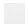 Smart Switch Multiple Users Voice Remote Control 2 Gang Wifi Single Control Switch White AC110‑240V