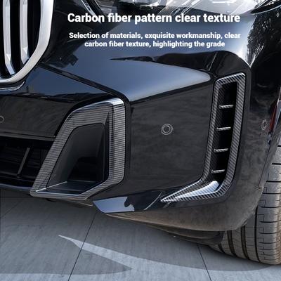 Pro BMW X5 G05 M Sport LCI 2025-2025 Kryt rámečku mlhového světla předního nárazníku vozu Tělo sady mlhového světla Kryt spoileru Samolepka mřížky