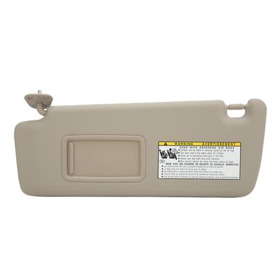 Left Driver Side Sun Visor Assembly Beige 74320 48260 A0 Replacement for Highlander 2004‑2007