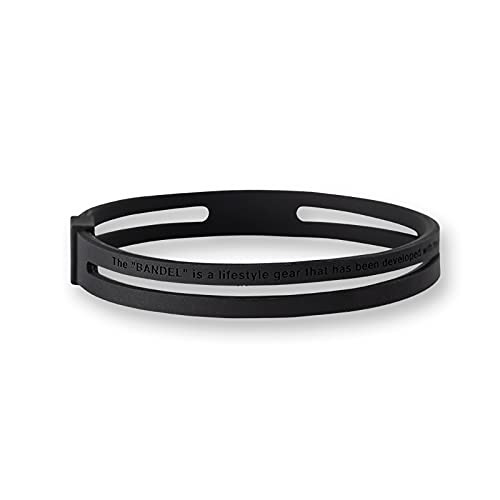 Bandel ASYM Bracelet L (19.0cm) Black