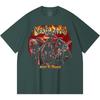 230 Gsm 100% Cotton Heavy Metal T-Shirt  Rock Band Popular Music Print Unisex Heavy Cotton T Shirt