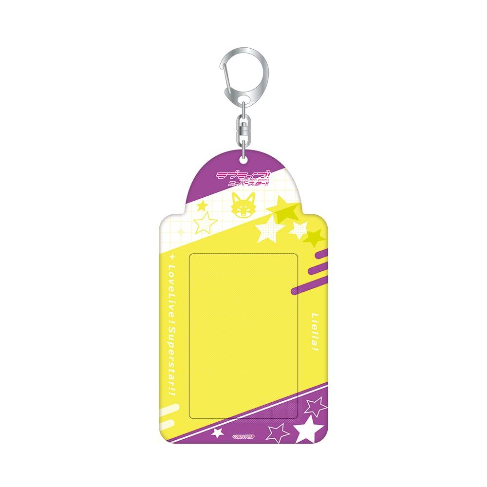 KADOKAWA Love Photo Card Keychain Valentine 2025 Sakurakoji Kinako H141 x W81mm Metal Live! Superstar!! Ver. Approx. PVC,