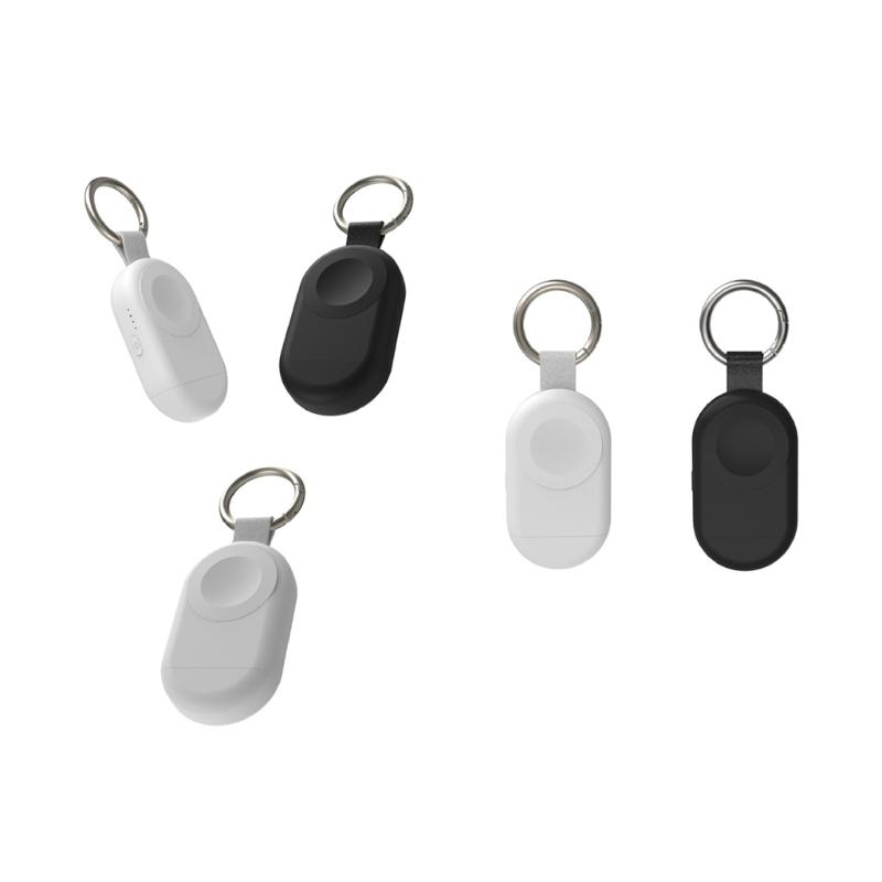 Universal Portable Wireless Watch Charger PD Fast Charging Keychain Shaped Charger Magnetic Handy Charger Dock Stand