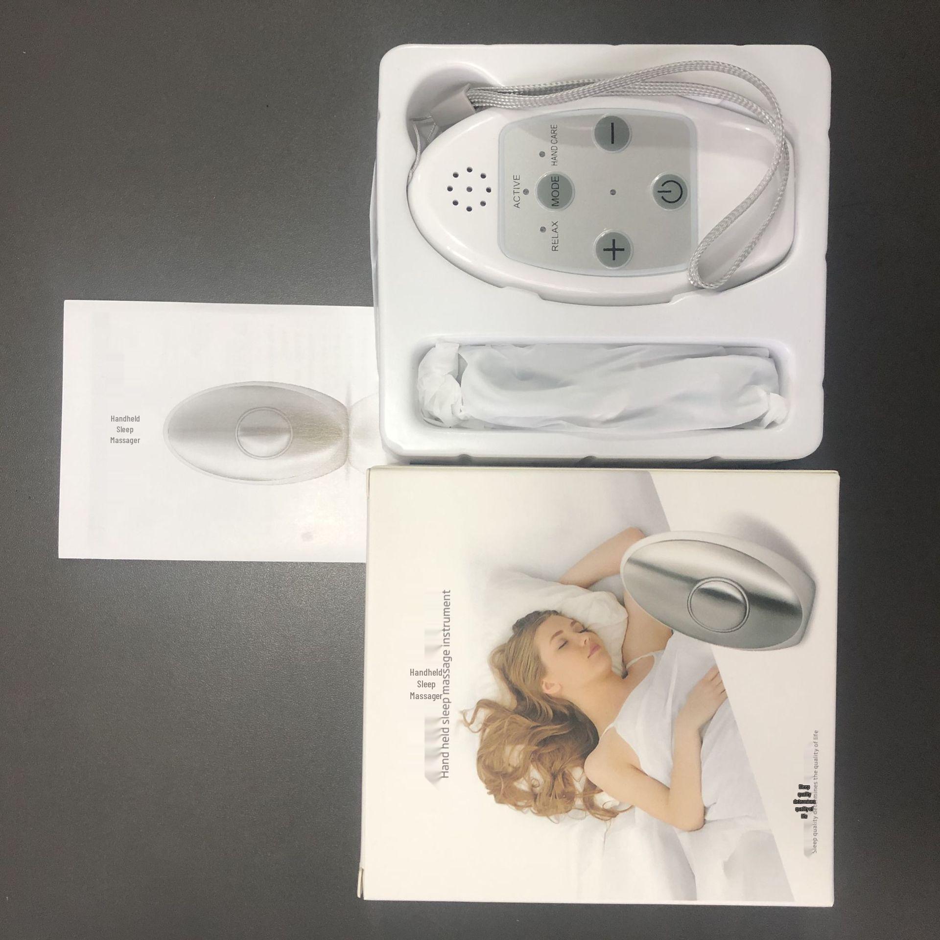 

Умный ручной массажер для сна с микротоковым импульсом для успокоения и расслабления