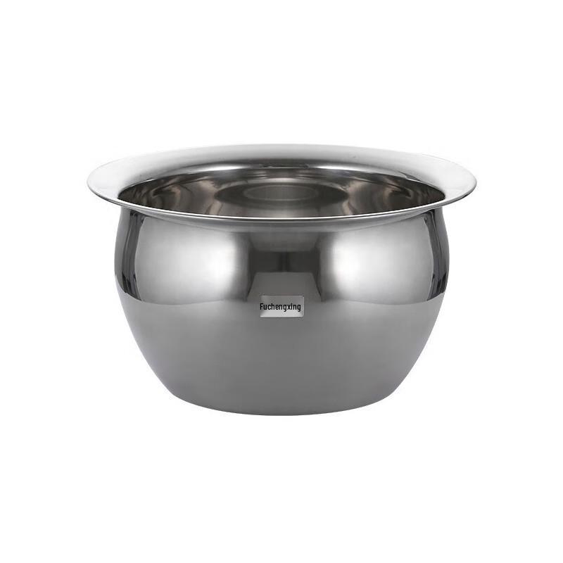 FU CHENG HANG 9-inch Stainless Steel Soup Bowl