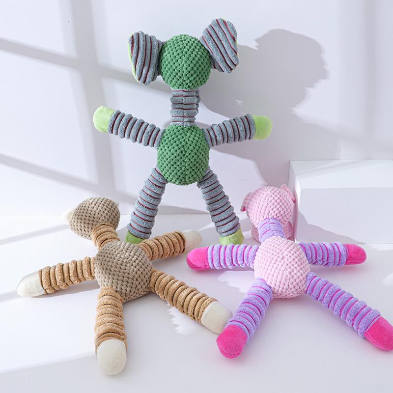 1 Stück Hundespielzeug Zähneknirschen Plüsch Haustierbedarf Zähneputzspielzeug Bissfest Und Langeweile Interaktives Welpenspielzeug