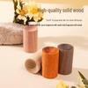 Natural Wood Aromatherapy Diffuser and Air Freshener - Indoor Ornament for Essential Oil and Car Use