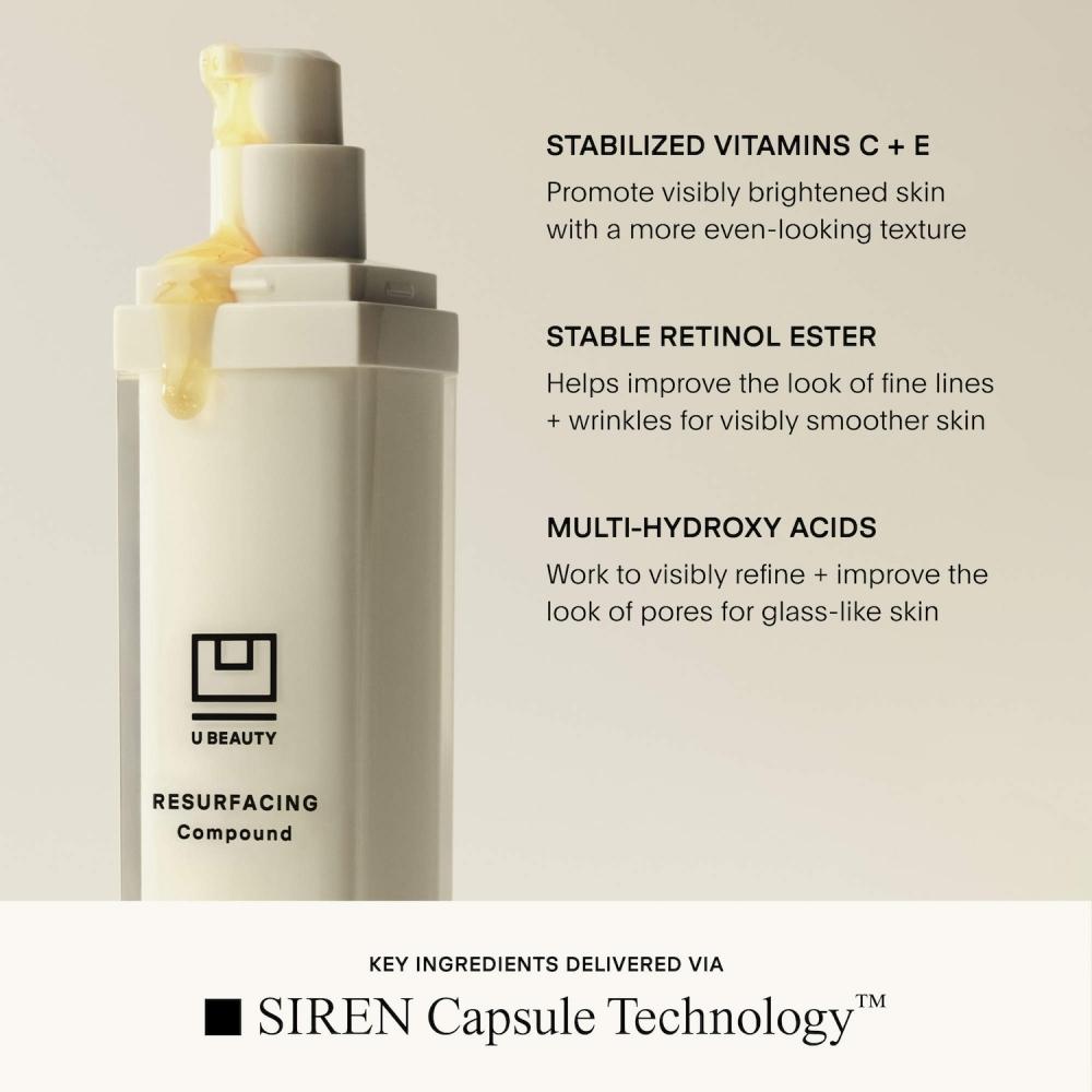 U beaUty resUrfaCing CompoUnd FaCe serUm Mit Retinol + Vitamin C 0,5 Unzen 15 ml 0,5 Unzen 15 ml