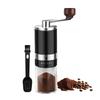 Vixplorn Handkaffeemühle mit Keramikmahlwerk, 6 Mahlgradeinstellungen, 20 g Mahlgrad, Reinigungsbürste, einfach zu bedienen, kompakt und tragbar – ideal für Business und Outdoor.