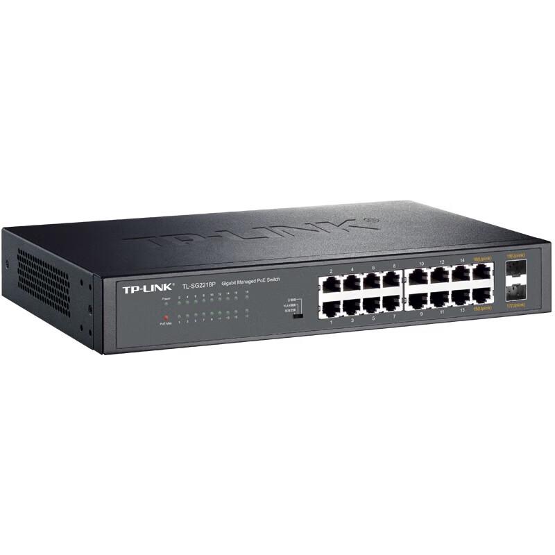 Tp-Link TL-SG2218P 16-Port Gigabit PoE+ Cloud Managed Switch