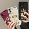 Чохол для телефону з літерою корони E K M L J для Motorola Moto Edge 40 NEO 50 Pro 60 G05 G14 G15 G24 G32 G35 G52 G53 G60 G75 G84 G85