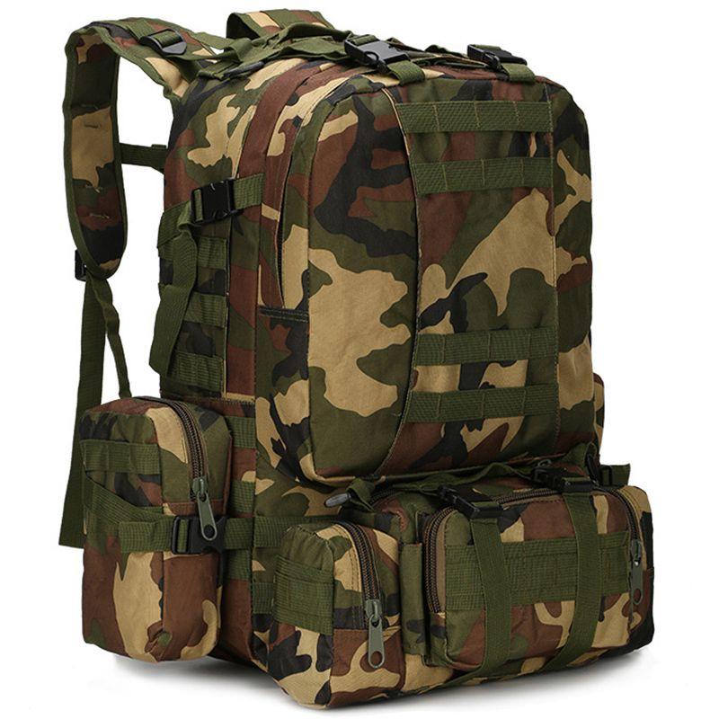 Military Outdoor 65l Tactical Sportbag Camping Hiking Trekking Rucksack Backpack